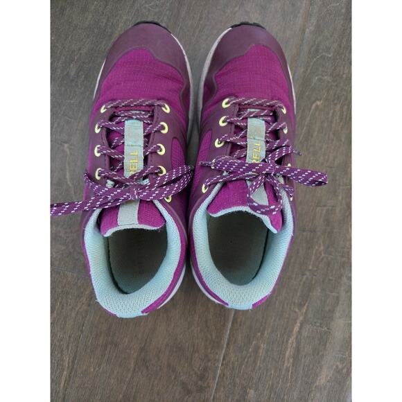 Merrell Altalight Low Hiking Shoes Girls Size 1 Berry Purple Blue - Picture 5 of 7